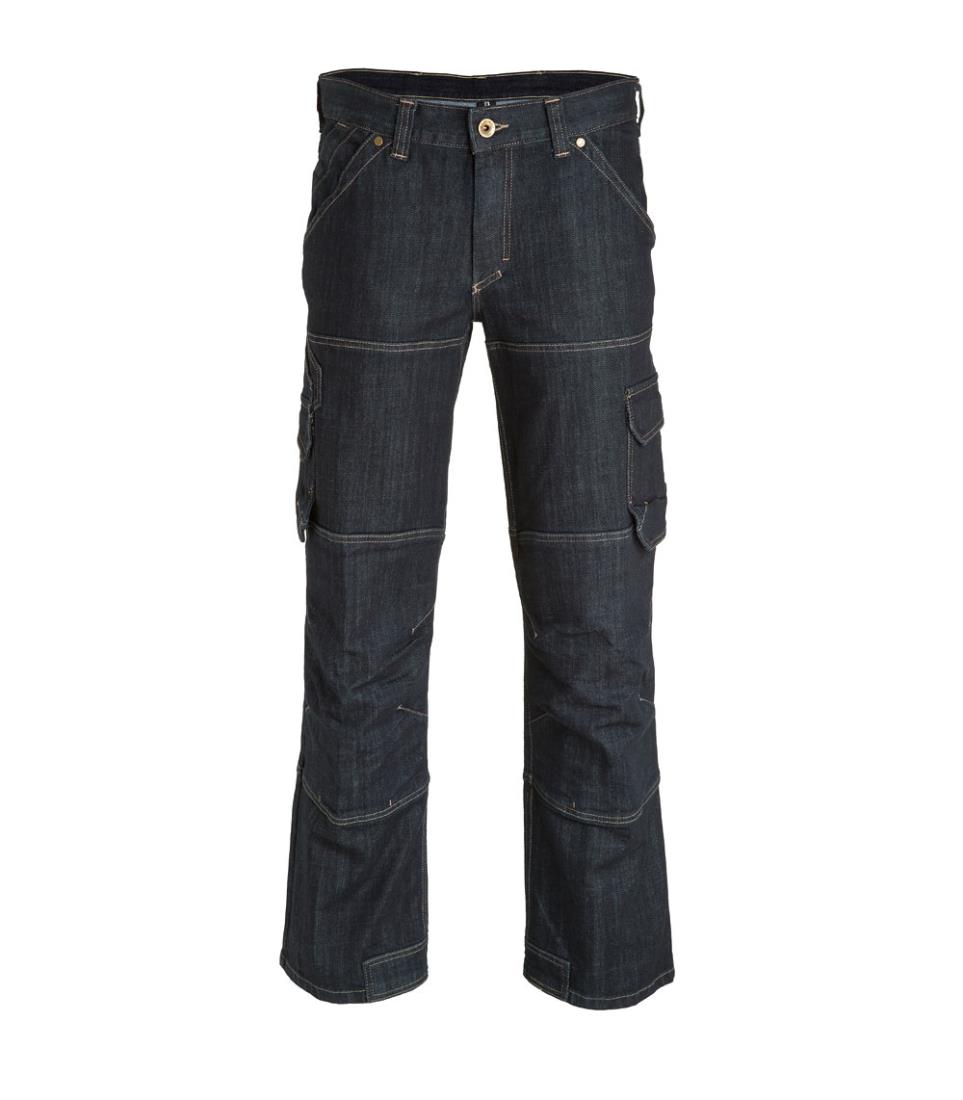 FHB WILHELM Jeans Arbeitshose, schwarzblau, Gr. 90