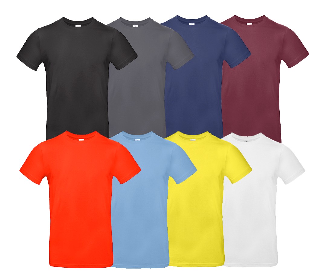 T-Shirt Basic Schwarz-S