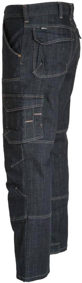 FHB WILHELM Jeans Arbeitshose, schwarzblau, Gr. 90